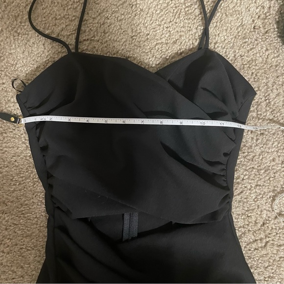 Zara Cutout Little Black Dress - Picture 5 of 7